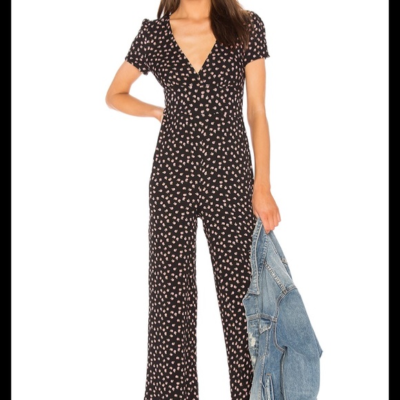 Free People Pants - Free People Mia Floral Jumpsuit